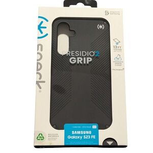 BB. Speck Presidio2 Grip Case for Samsung Galaxy S23 FE - Black‎ - NEW